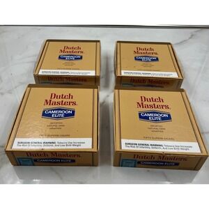 Dutch Masters Panetela 50 Cigar Boxes (Empty) Storage Display Lot 4